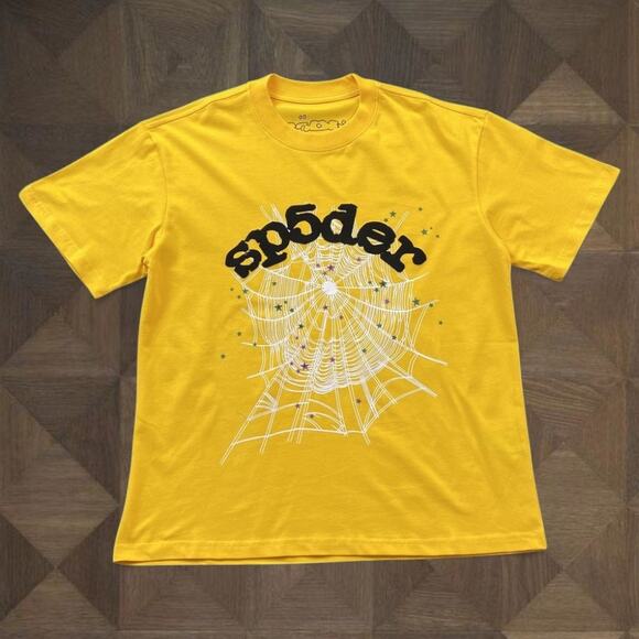 Sp5der Yellow T-Shirt